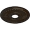 Ekena Millwork Melonie Ceiling Medallion (Fits Canopies up to 6 3/8"), Hnd-Painted Bronze, 16"OD x 3 5/8"ID x 3/4"P CM16MLBZS - alternate 3